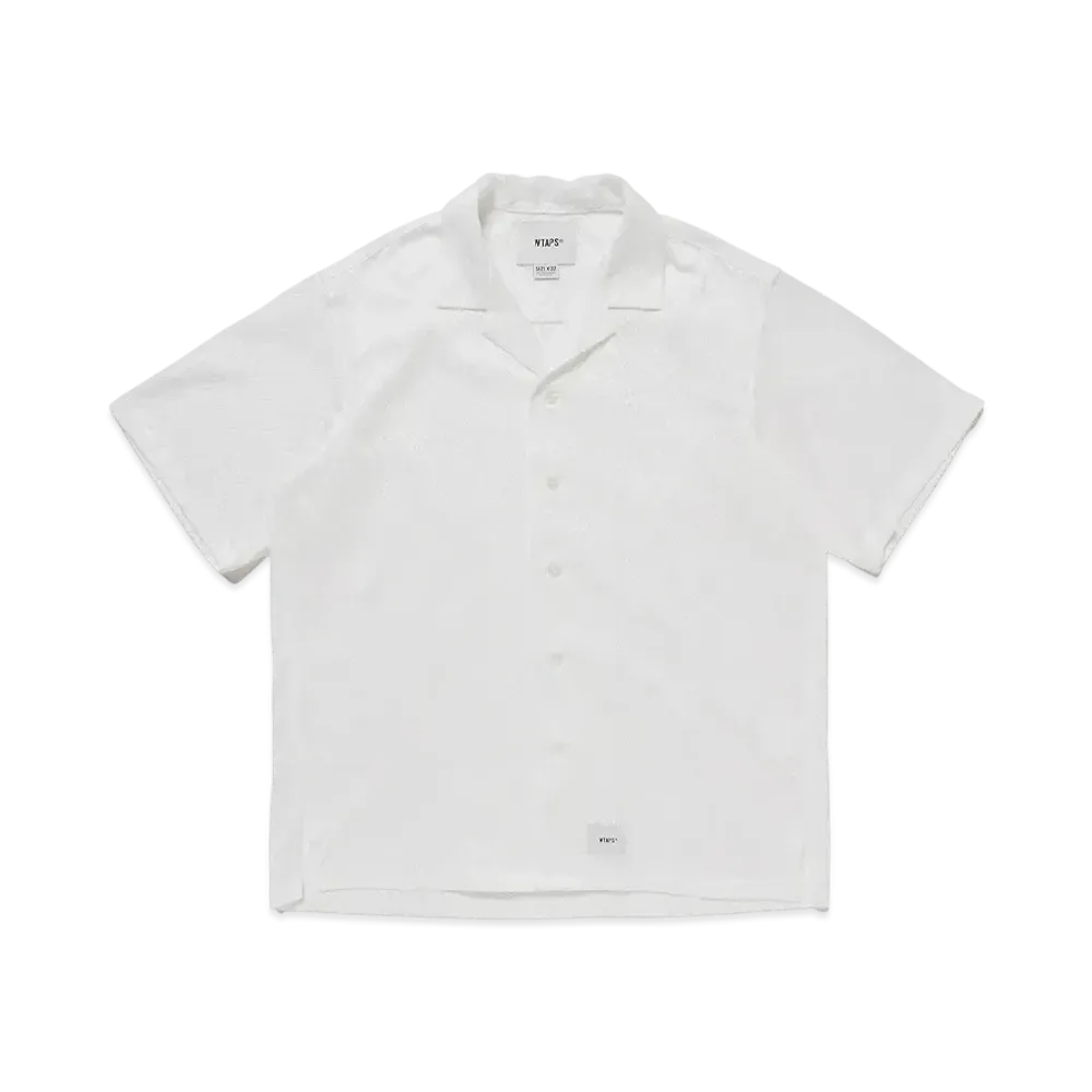 WTAPS Txt / SS / Ctpl. Herringbone. Textile "White"