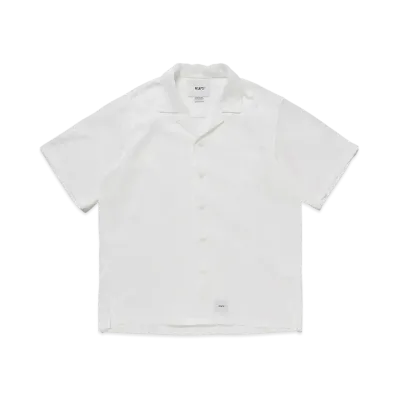 WTAPS Txt / SS / Ctpl. Herringbone. Textile "White"