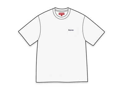 Supreme Washed S/S Top "White"