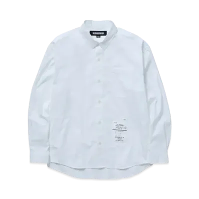 NEIGHBORHOOD Plain Shirt LS "White"