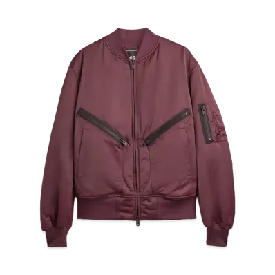 Y-3 Bomber Jacket "Shadow Maroon"