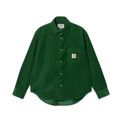 Carhartt WIP x AWAKE NY Collared Shirt "Green"