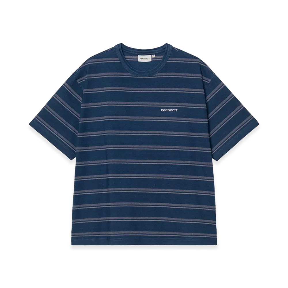 Carhartt WIP S/S Matti T-Shirt "Matti Stripe/Blue/Phlox"