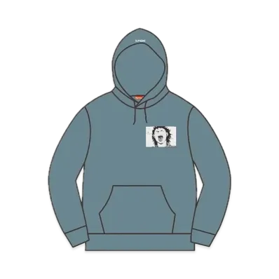 Supreme x AKIRA Patches Hooded Sweatshirt "Slate"