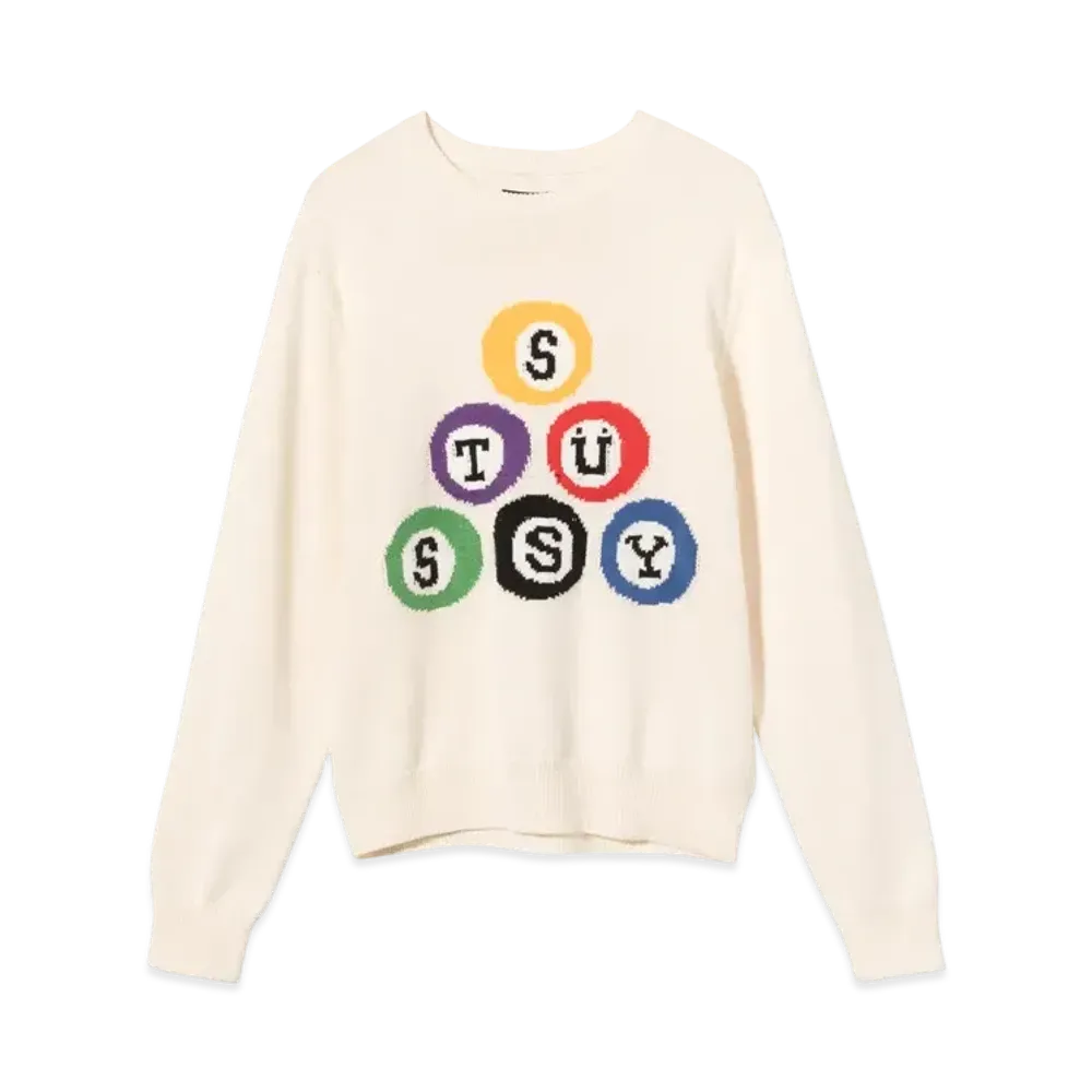 Stussy Billiard Sweater "Natural"