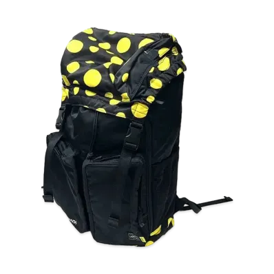 PORTER x Yayoi Kusama x X-girl Backpack "Yellow"