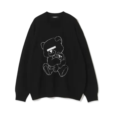 UNDERCOVER Wool Knit Pullover "Black"