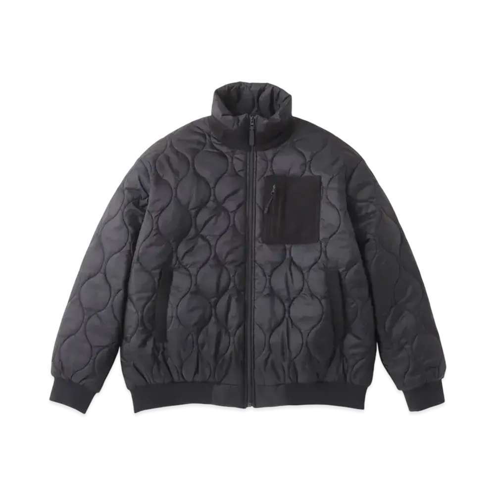 S.F.C Quilted Puff Jacket "Black/Black"
