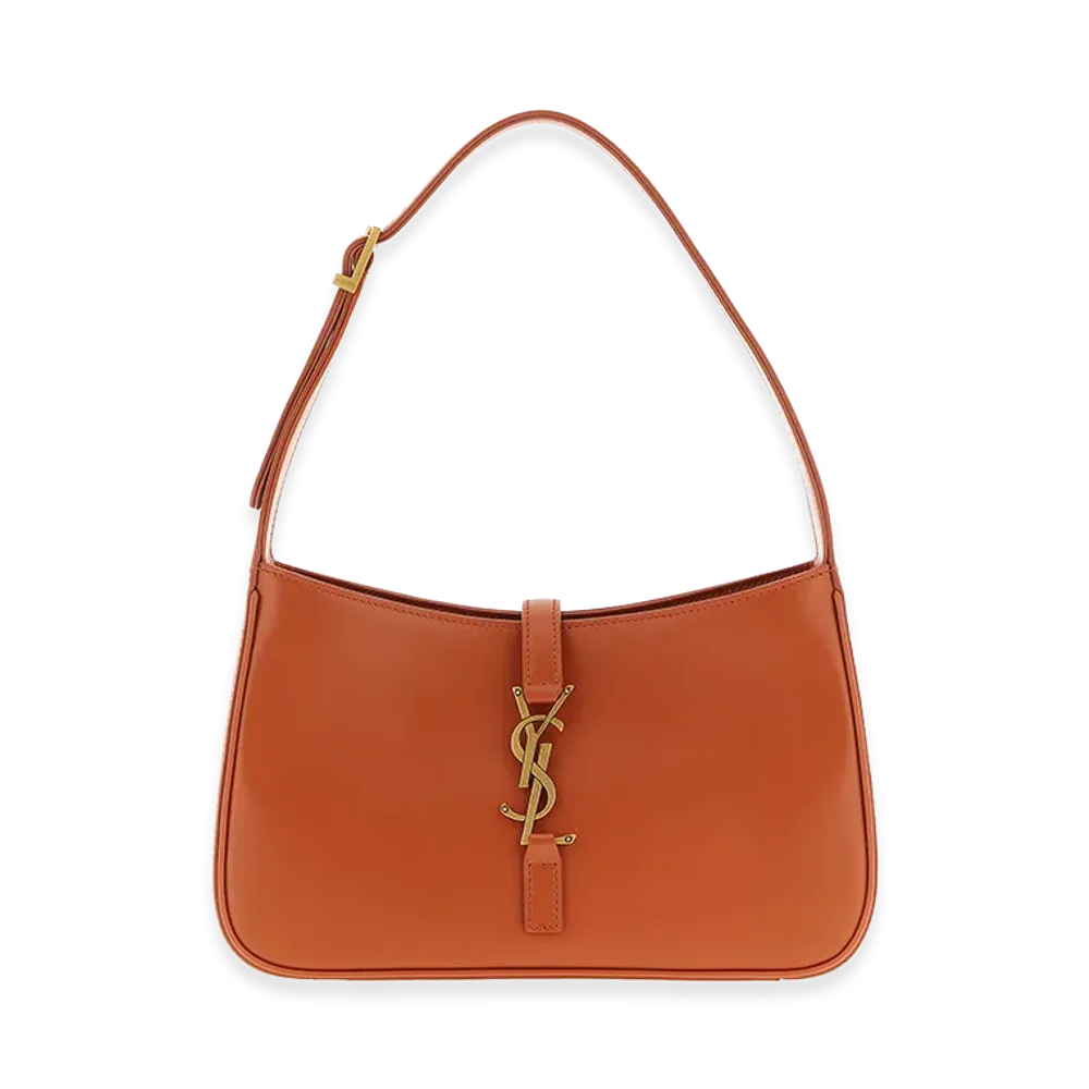 Saint Laurent Women's Le 5 A 7 Small Shoulder Bag "Orange"