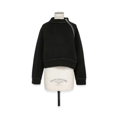 sacai S Cashmere Knit Pullover "Black"