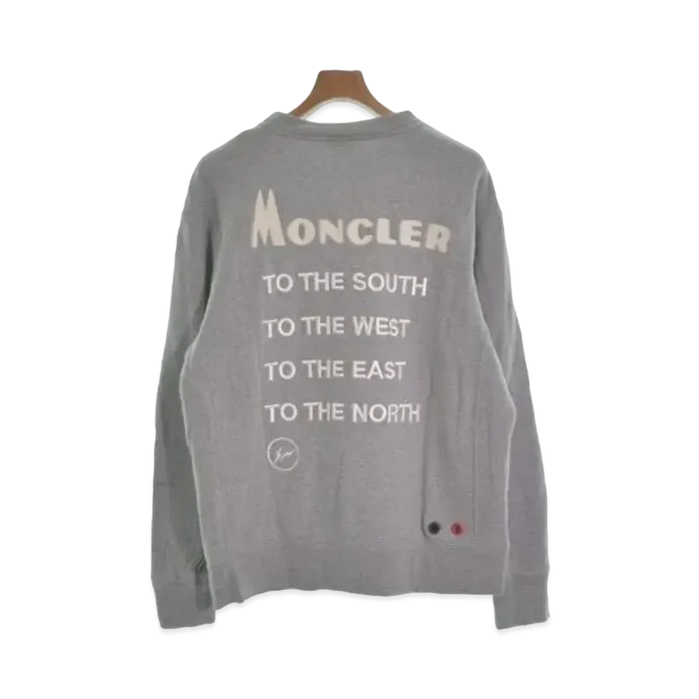 MONCLER x FRAGMENT 18AW Sweat "Gray"