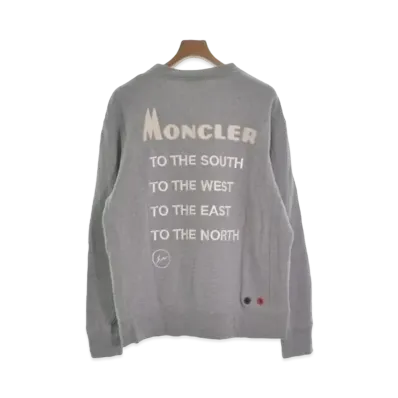 MONCLER x FRAGMENT 18AW Sweat "Gray"