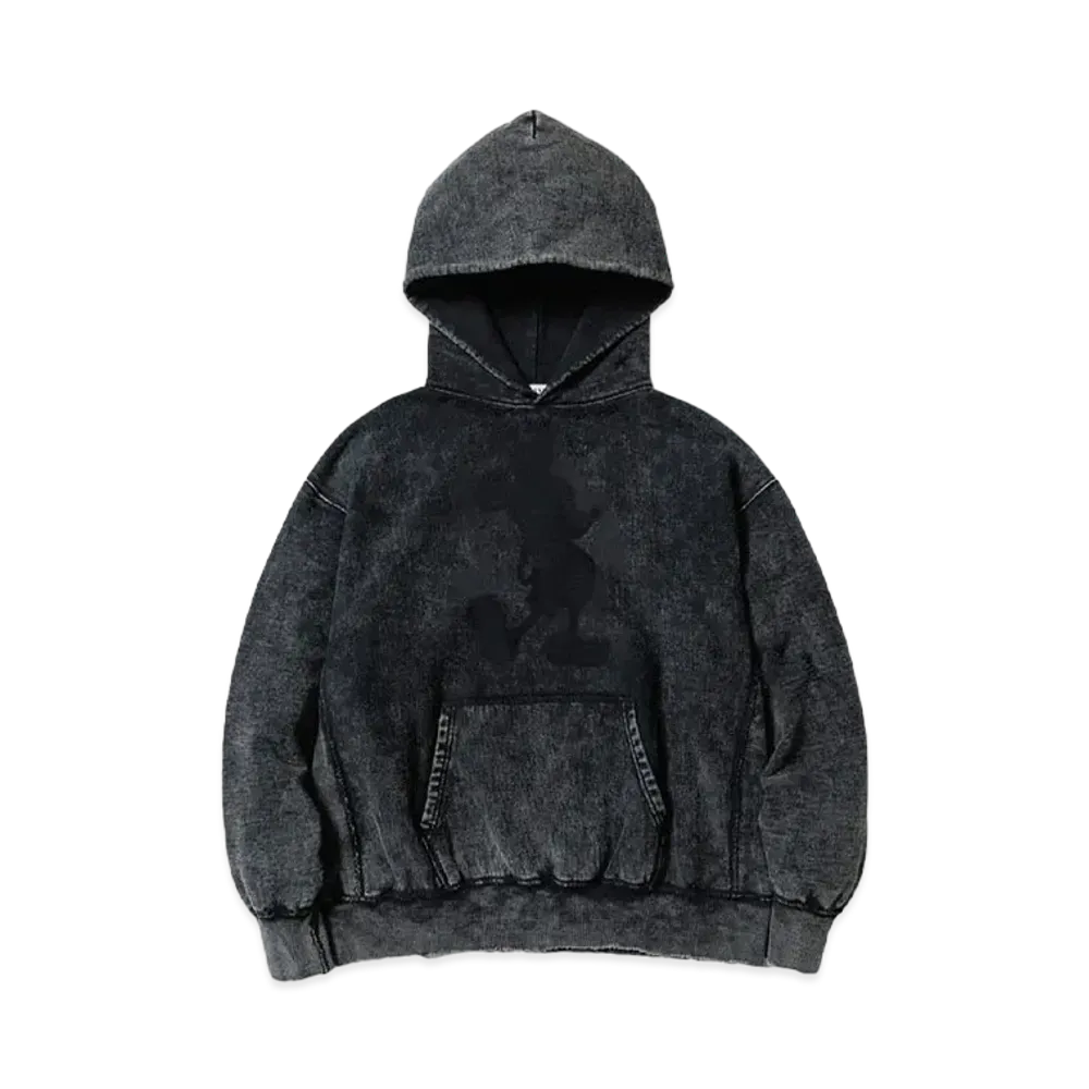 F-LAGSTUF-F MICKEY HOODIE "BLACK"