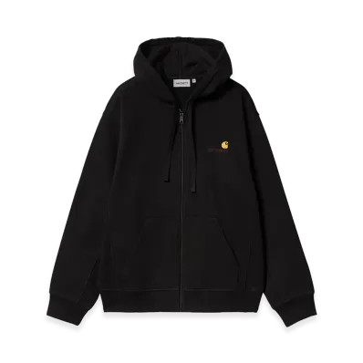 Carhartt WIP Hooded American Script Jacket "Black"