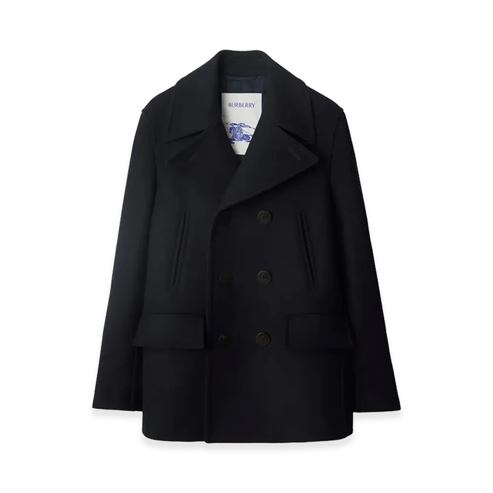 Burberry Pea Coat "Blue"