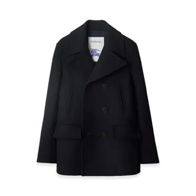 Burberry Pea Coat "Blue"