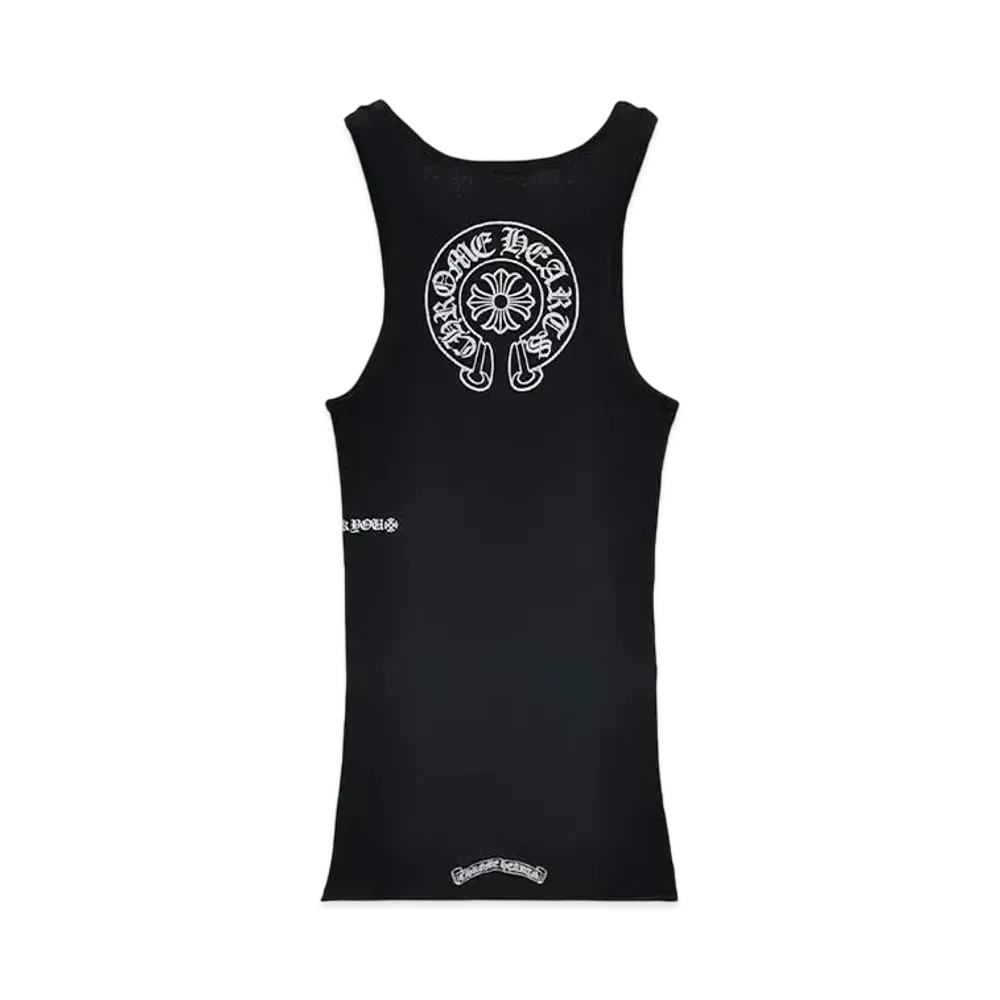 Chrome Hearts Horseshoe Tank Top "Black"
