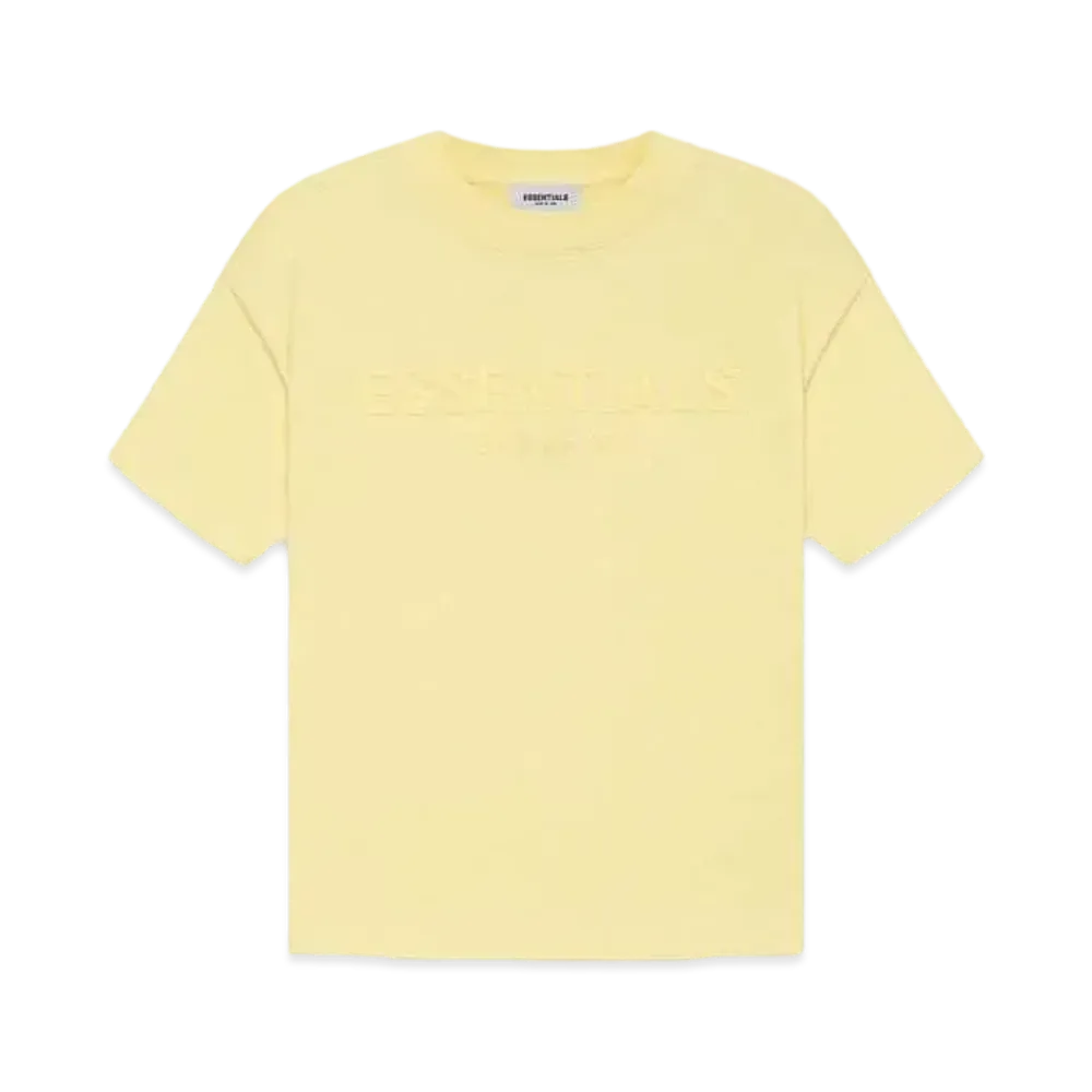 FEAR OF GOD ESSENTIALS Kids Short Sleeve Tee "Lemonade"