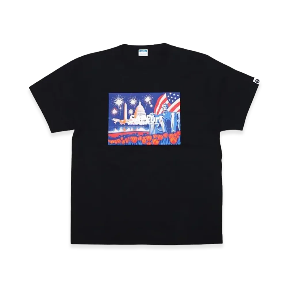 SAPEur Youth Independence Day Graphic Tee S/S Tee "Black"