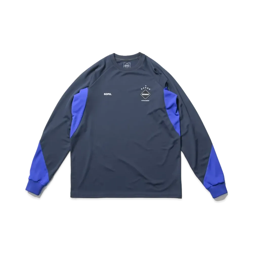 F.C.Real Bristol STREAM LINE L/S TOP "Blue"