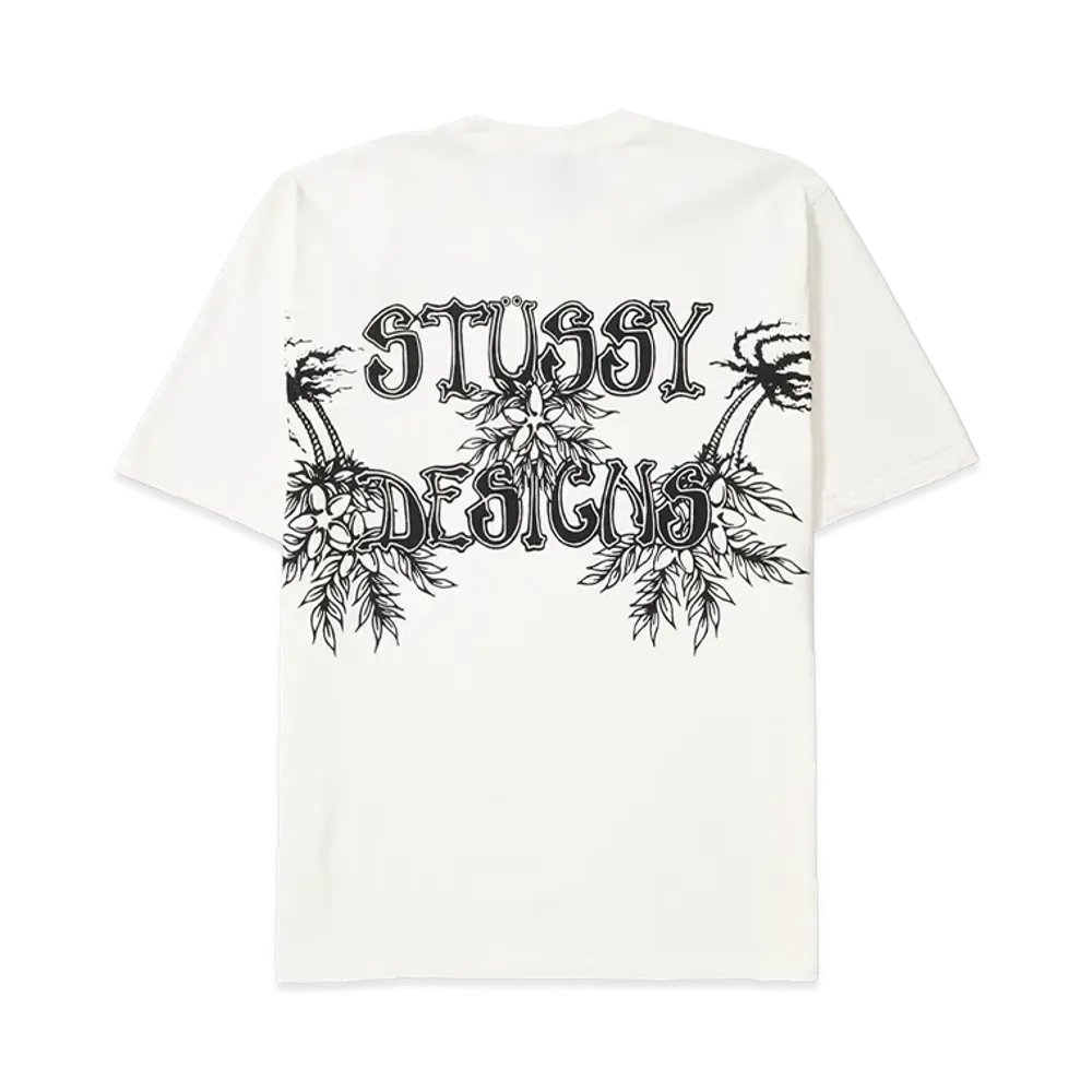 Stussy Wes Palms Tee Pigment Dyed "Natural"