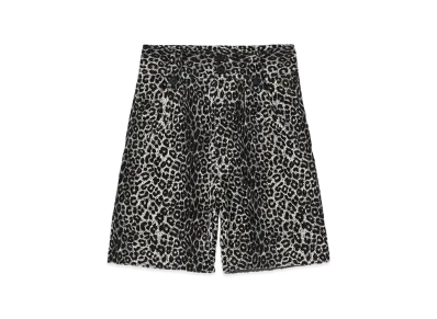 visvim Coronel Shorts Leopard "Grey"