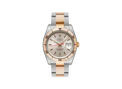 ROLEX Datejust Turn-O-Graph "Silver/Stainless Steel/Everose Gold"