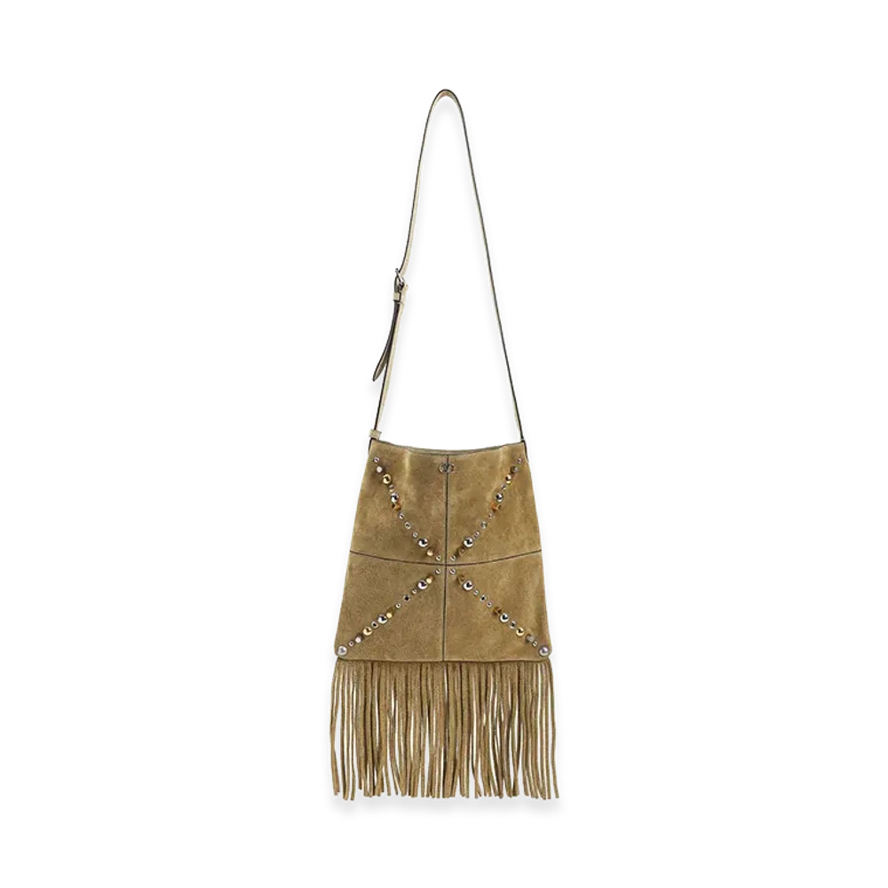 Valentino Garavani Medium Shoulder Bag "Havana Beige"