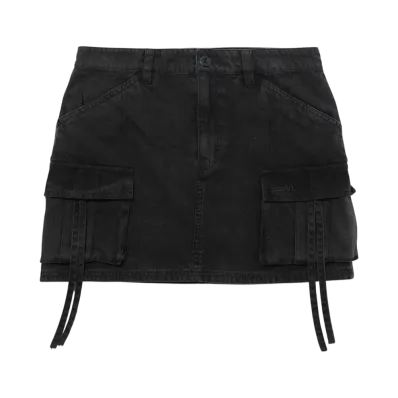 X-Girl Military Mini Skirt "Black"