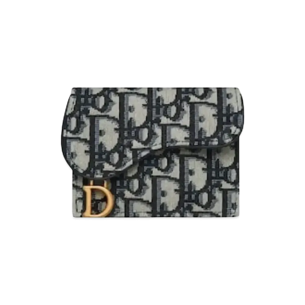 Dior Card Holder "Blue"