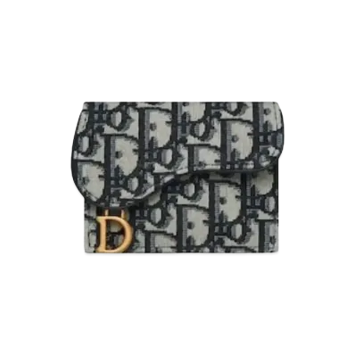 Dior Card Holder "Blue"