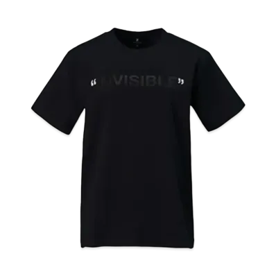 ANREALAGE Invisible Logo T-shirt "Black"