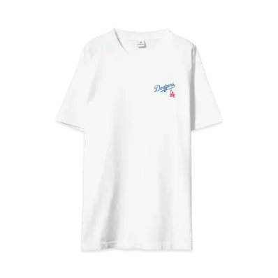 Sporty&Rich Dodgers Serif T-Shirt "WHITE"
