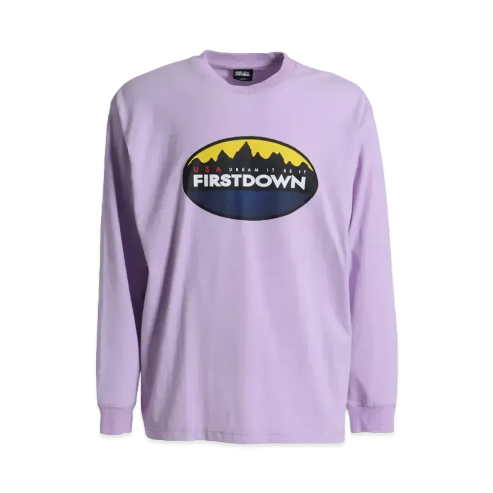 FIRST DOWN CIRCLE LOGO L/S T "Lyrac"