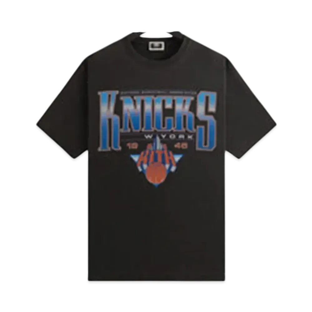 Kith x New York Knicks Luster Vintage Tee "Black"