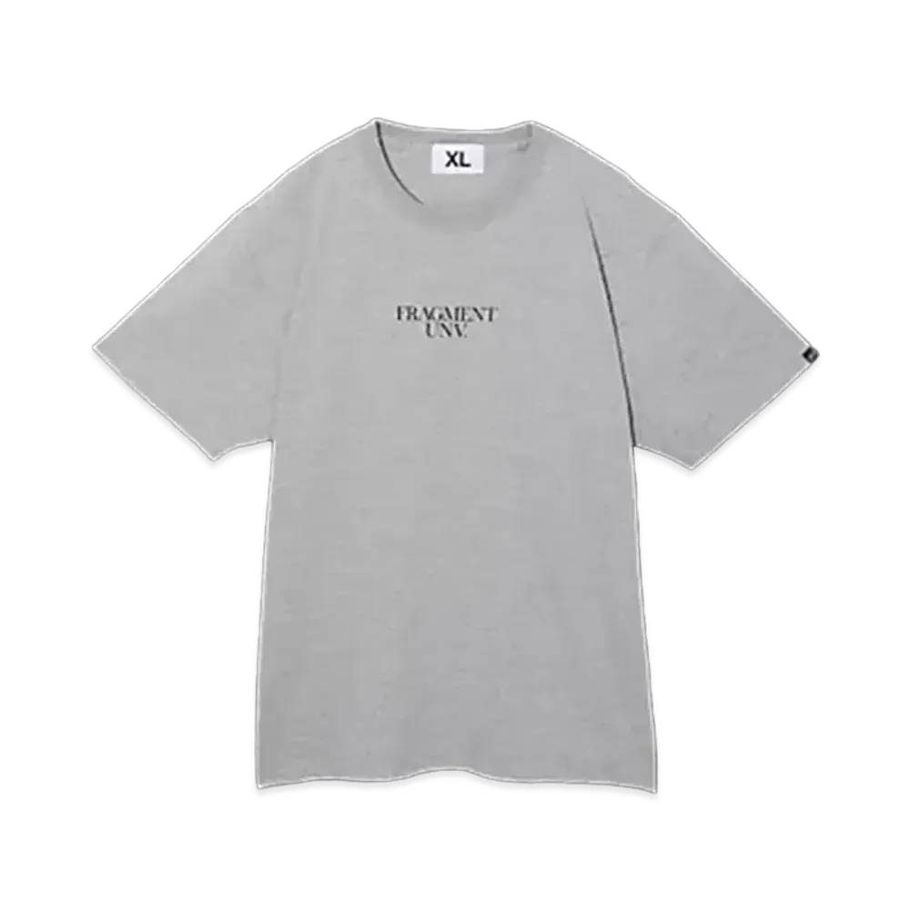 FRAGMENT UNIVERSITY FRGMT UNV Tee E "Gray"