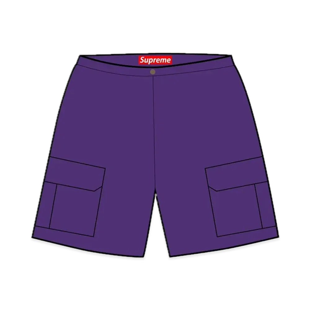 シュプリーム カーゴ ワーク ショート "パーブル"