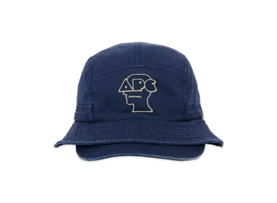 A.P.C. x Brain Dead Bucket Brim Hat "Navy"