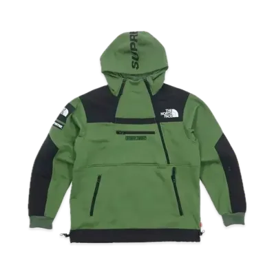 Supreme x The North Face Steep Tech Hooded Sweatshirt "Olive"