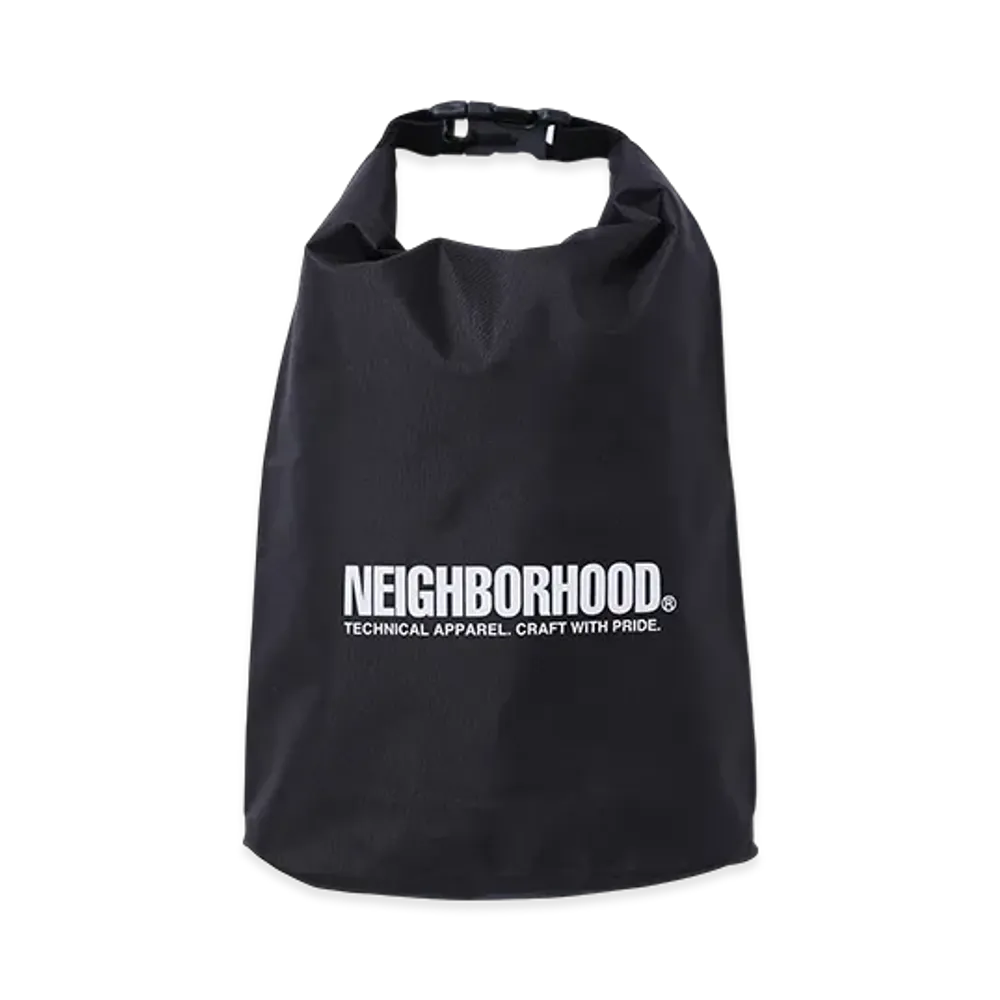 NEIGHBORHOOD Logo Water Proof Pouch "Black"
