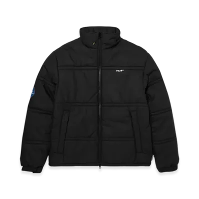 HUF WINTER 25 89 Tyvek Puffer "Black"