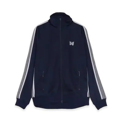 NEEDLES x FREAK'S STORE Track Jacket - PolySmooth "Navy Base/White"