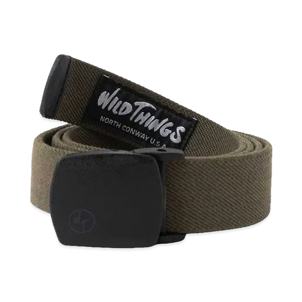 WILD THINGS STRETCH EASY BELT "OLIVE"
