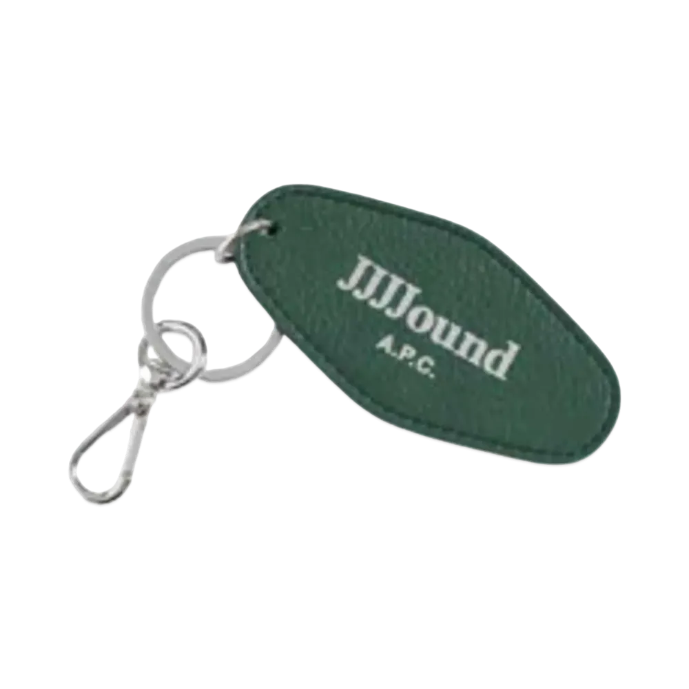 JJJJound x A.P.C. Hotel Key Tag "Green"