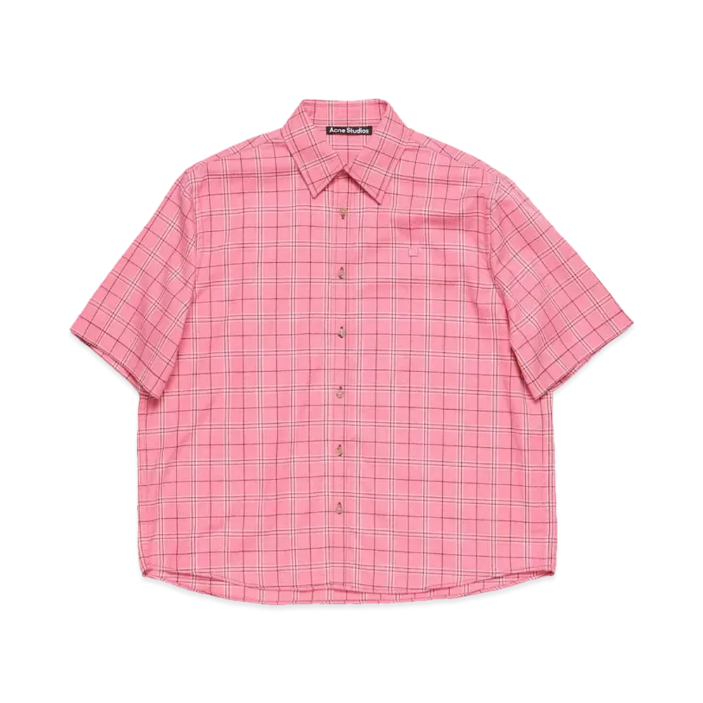 Acne Studios Button Up Shirt "Tango Pink"