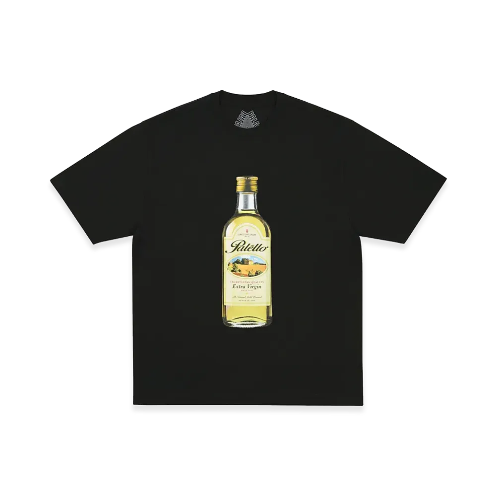 PALACE Extra Virgin T Shirt "Black"