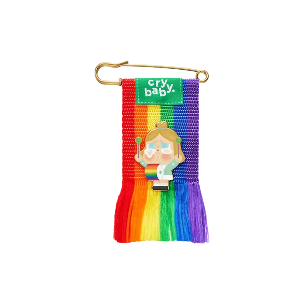 POP MART CRYBABY CHEER UP, BABY! Alloy Brooch (Drummer)