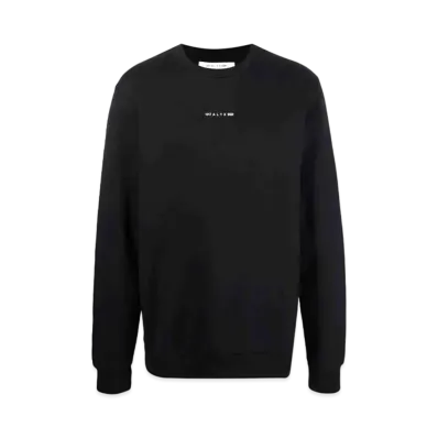 1017 ALYX 9SM Logo Crew-Neck Sweatshirt "Black"