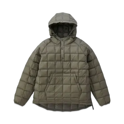 GRAMICCI x TAION Down Pullover Jacket "Stone Grey"