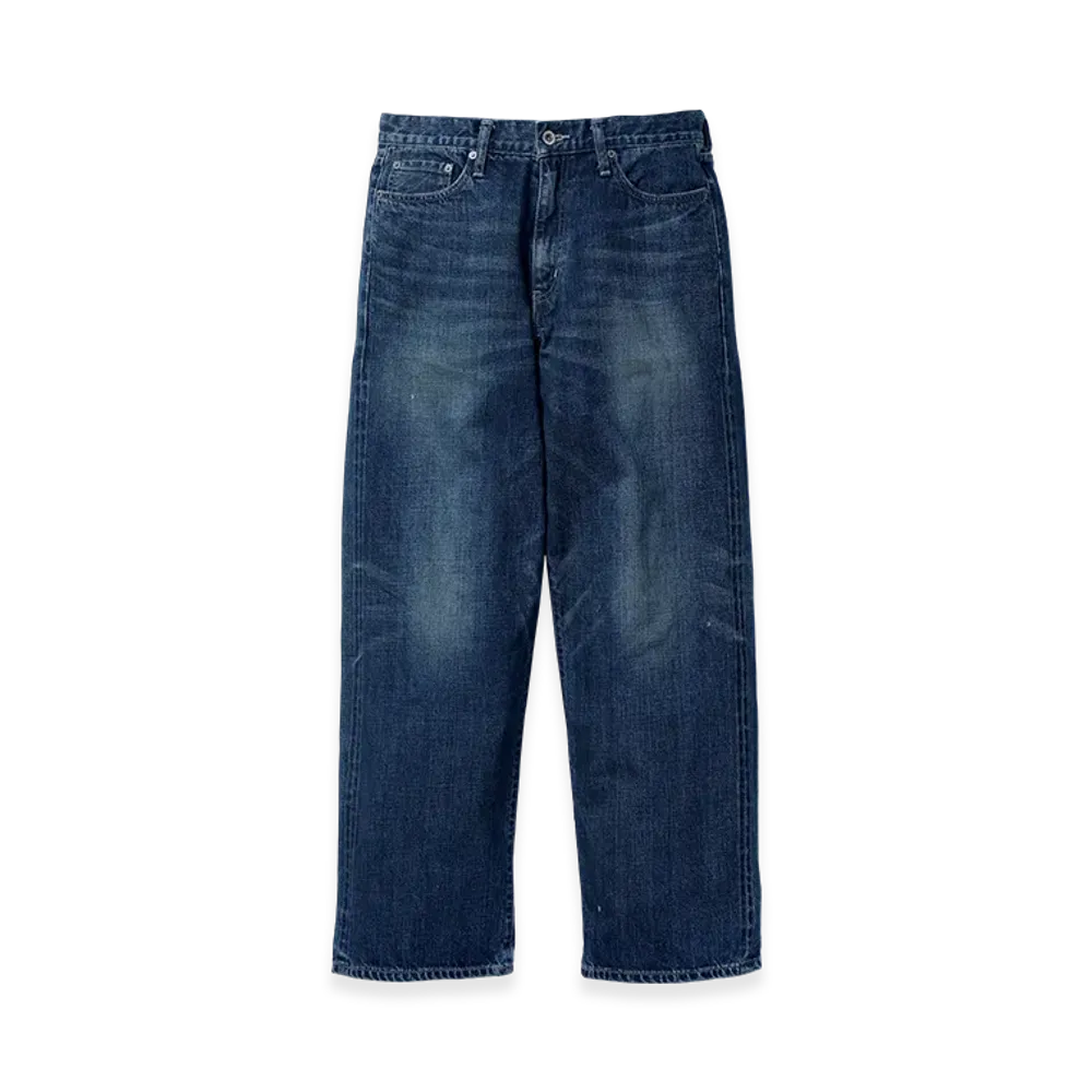 NEIGHBORHOOD Washed Denim DP Wide Pants "Indigo"